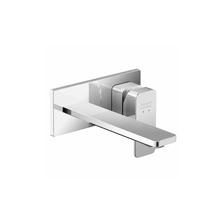 AMERICAN STANDARD ACACIA EVOLUTION WALL MOUNTED BASIN MIXER WITH CONCEALED BODY WITH POP-UP WASTE FFAS1304