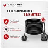 ZEATAR EXTENSION SOCKET HEAVY DUTY 3M Z570-3