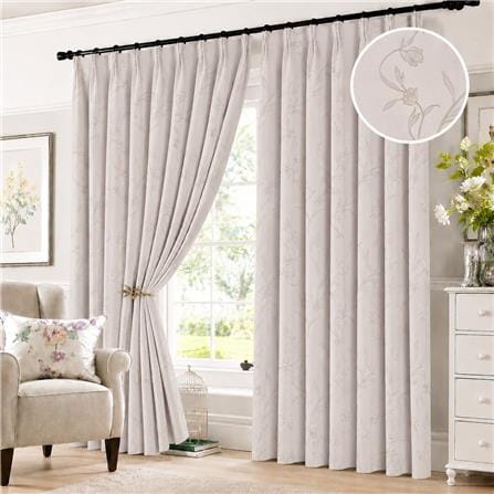 RED DANIELLE CURTAIN FRENCH PLEAT ALAINA C21 80976 8DOOR BROWN