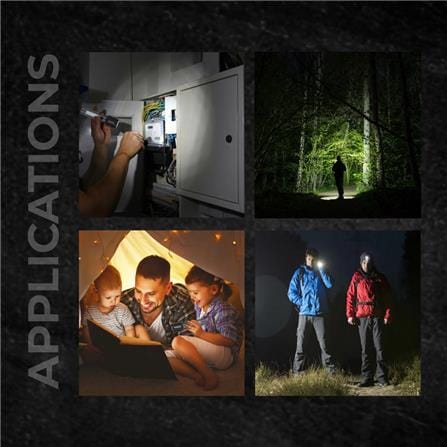 PHILIPS ALUMINIUM ALLOY ZOOM DUAL LED RECHARGEABLE FLASHLIGHT 330LM 325m 2000MAH
