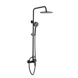 RASLAND SHOWER COLUMN MIXER SET RA F621-BLACK