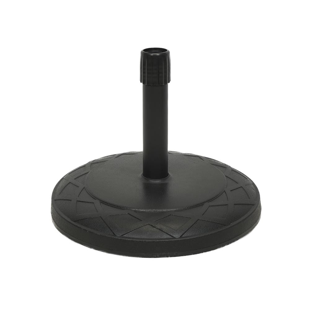 POLYRESIN PARASOL BASE SPRING 20KG BLACK