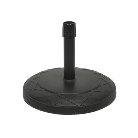 POLYRESIN PARASOL BASE SPRING 20KG BLACK