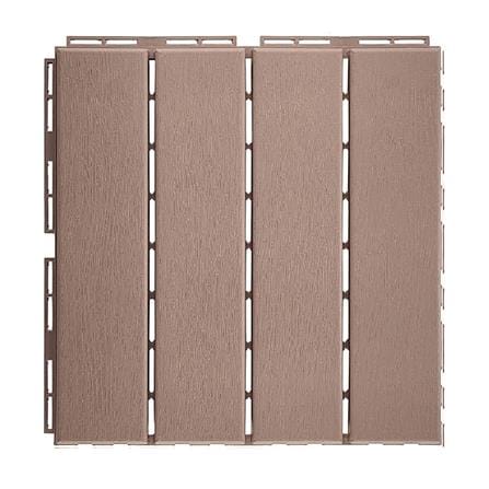 SPRING PP OUTDOOR DECK TILE 30X30X2CM COFFEE (10TILES/BOX)