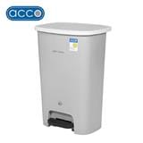 SQUARE PEDAL DUSTBIN ACCO 50L GREY