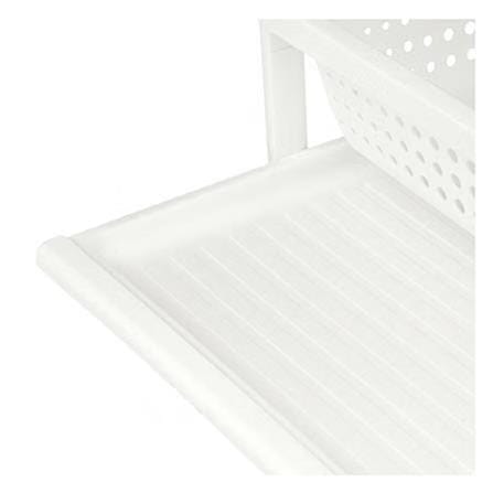 DISH RACK MULTIFUNCTION 2TIER KECH WHITE HH-1072/2 35.7X44.2X41.5CM