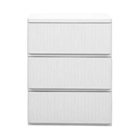 3 TIER DRAWER 53.5X40X70CM FLOW WHITE