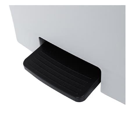PEDAL BIN SQUARE SOFT CLOSE 20L GREY