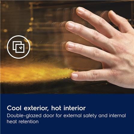 ELECTROLUX 300 SERIES BUILT-IN OVEN KOHHE00BX 65LITRE 7FUNCTION