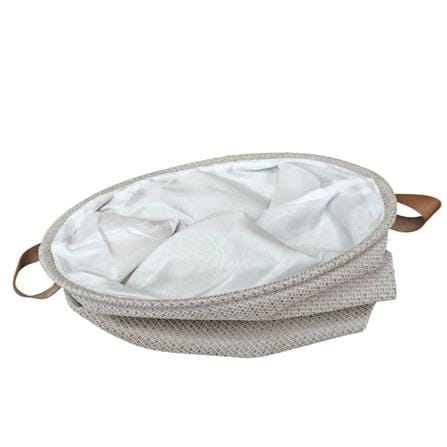 COSSY PLUS EVA ROUND LAUNDRY BASKET WITH HANDLE CP-EVA 3540RN BROWN