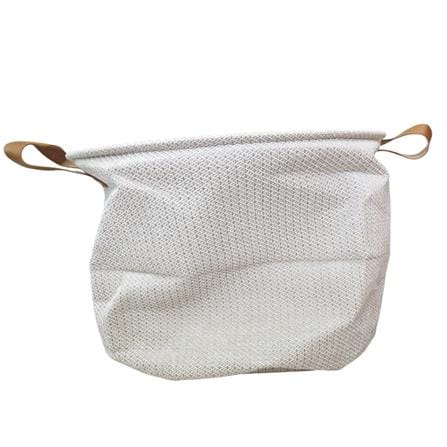 COSSY PLUS EVA ROUND LAUNDRY BASKET WITH HANDLE CP-EVA 3540RN BROWN