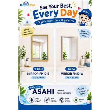 MOYA MIRROR FM10-S 50X70CM