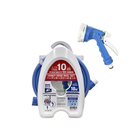 PORTABLE HOSE REEL ARAI 3/8INX10M BLUE