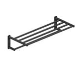 JOHNSON SUISSE DOUBLE TOWEL SHELF 60CM WBBA100375MB MATT BLACK