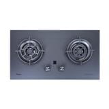 FABER FLEXIBLE CUT OUT GAS HOB FBIH-G902B580TGM BLACK 2 BURNERS 5.8KW 90CM WITH TIMER
