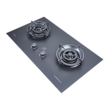 FABER FLEXIBLE CUT OUT GAS HOB FBIH-G902B580TGM BLACK 2 BURNERS 5.8KW 90CM WITH TIMER