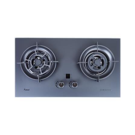 FABER FLEXIBLE CUT OUT GAS HOB FBIH-G752B580TGM BLACK 2 BURNERS 5.8KW 75CM WITH TIMER