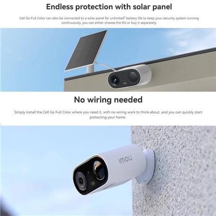 IMOU CCTV CAMERA CELL GO FULL COLOR KIT 3MP