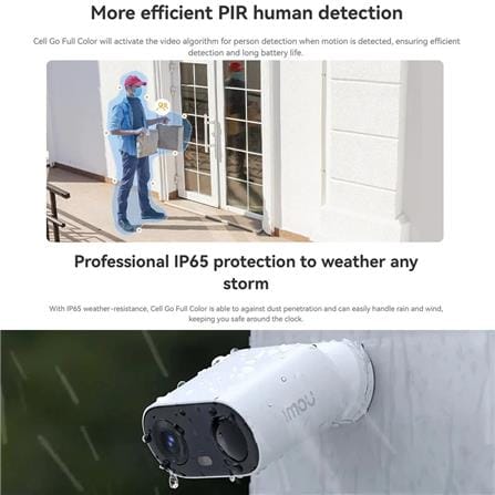 IMOU CCTV CAMERA CELL GO FULL COLOR KIT 3MP
