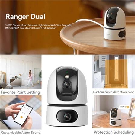 IMOU CCTV CAMERA RANGER DUAL PRO 6MP