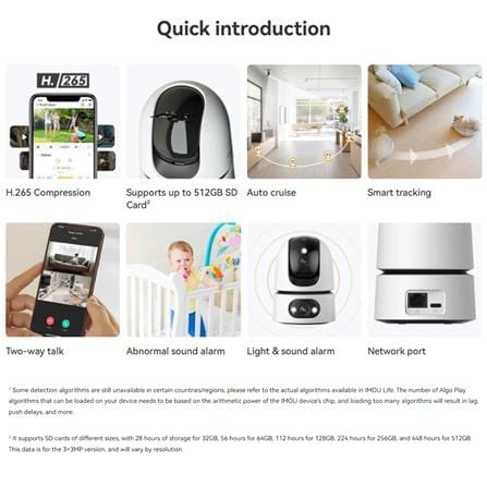 IMOU CCTV CAMERA RANGER DUAL PRO 6MP