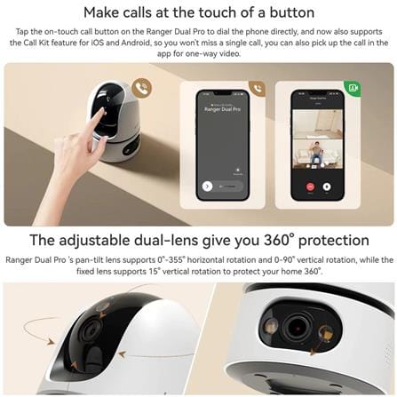 IMOU CCTV CAMERA RANGER DUAL PRO 6MP