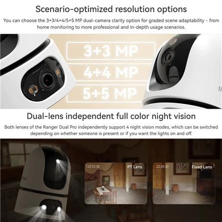 IMOU CCTV CAMERA RANGER DUAL PRO 6MP