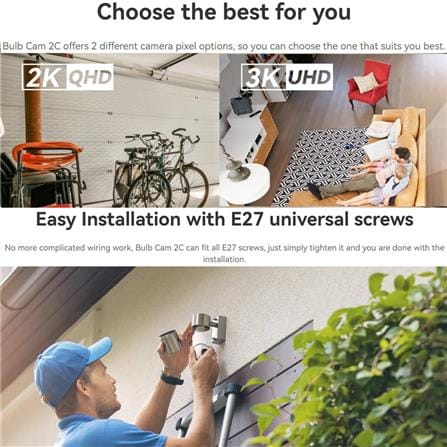 IMOU CCTV CAMERA BULB 2C 3MP