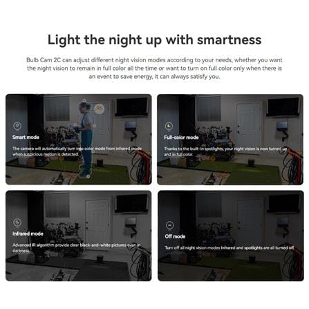 IMOU CCTV CAMERA BULB 2C 3MP