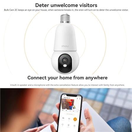 IMOU CCTV CAMERA BULB 2C 3MP