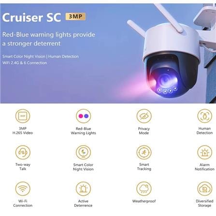 IMOU CCTV CAMERA CRUISER SC 3MP