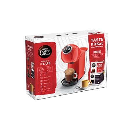 NESCAFE DOLCE GUSTO GENIO KITKAT BUNDLE RED