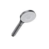 ROCA AQUA ROUND HAND SHOWER 3-WAY A5B817HGMH BRUSHED GRAPHITE