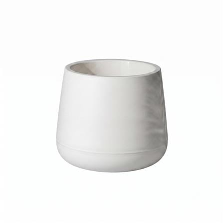 CL DOUBLE WALL PP PLASTIC PLANT POT GQ3312-WE 17CM