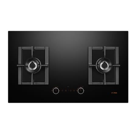 FOTILE FLEXIBLE CUT OUT GAS HOB GEG88201 BLACK 2 BURNERS 5.35KW 88CM SMART SYNC