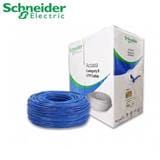 SCHNEIDER ACTASSI CAT6 FULL COPPER 4PR UTP AWG23 CABLE 305M BLUE