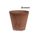 ARTSTONE CLAIRE POT D17 H15 RUST