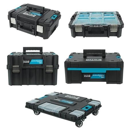 MATALL PRO TOOL BOX SET D51S4A 5IN1 BLACK/BLUE