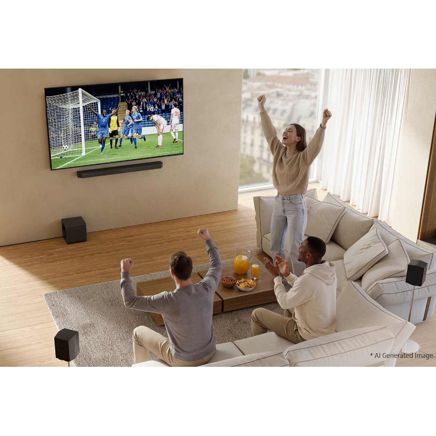 SAMSUNG Q-SERIES SOUNDBAR 9.1.4CH W SUBWOOFER & REAR SPEAKERS HW-Q930H/XM