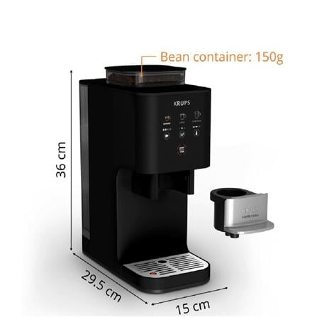 KRUPS AUTO ESPRESSO MACHINE SA4028Y1 1150WATT 1.8L