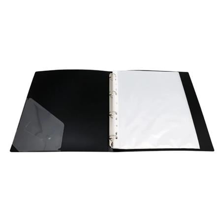 UNICORN PORTFOLIO CLEAR BOOK UCB-A4-20RB-20MM 6'S/PACK BLACK