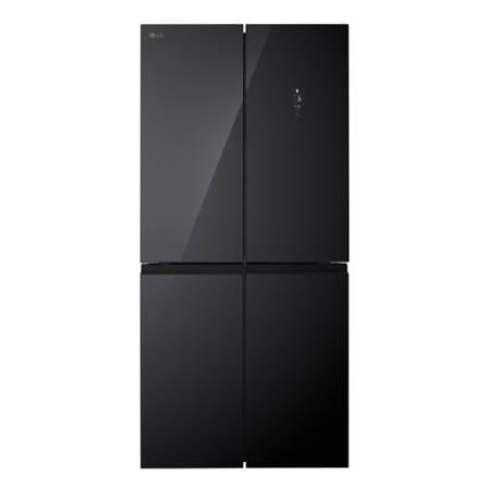 LG MULTI DOOR REFRIGERATOR GCFB41FPGAM.ADBRLML 400L BLACK GLASS