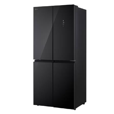 LG MULTI DOOR REFRIGERATOR GCFB41FPGAM.ADBRLML 400L BLACK GLASS