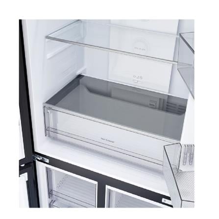 LG MULTI DOOR REFRIGERATOR GCFB41FPGAM.ADBRLML 400L BLACK GLASS