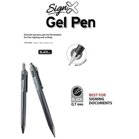 UNICORN SIGN-X GEL PEN UGP-789GX 0.7MM BLACK