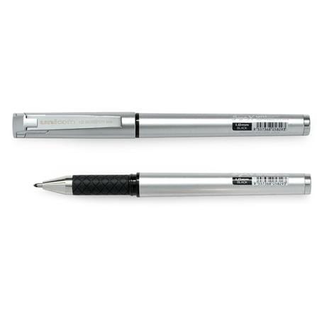 UNICORN SIGN-X GEL PEN UGP999GX SILVER 1.0MM BLACK