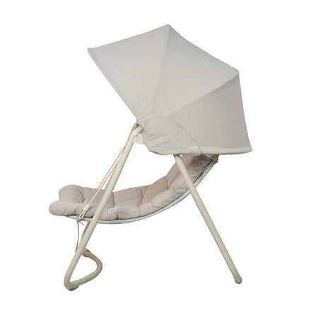 1-SEATER SWING CHAIR SPRING BLOOMING SHADE BEIGE