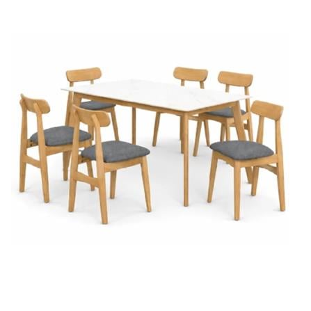 DINING CHAIR GUB TENZA BEECH/GREY