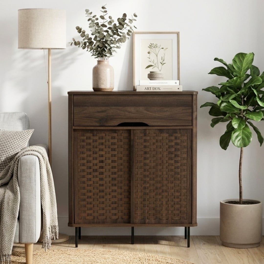SHOE CABINET NUHOOM KRABI WALNUT
