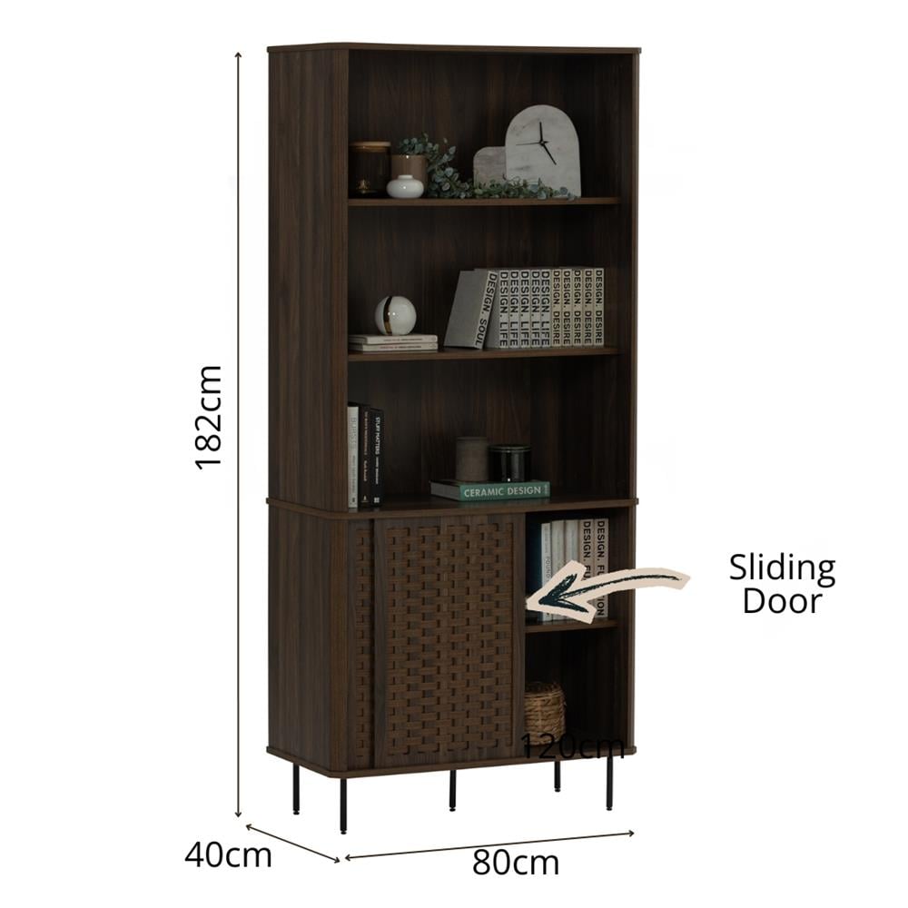 MULTIPURPOSE SHELF NUHOOM KRABI WALNUT